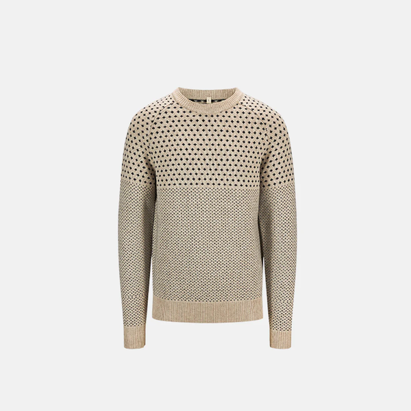 Tufte Robin Snow Sweater Chateau Gray Melange / Sky Captain Melange - Tufte