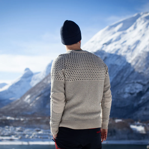 Tufte Robin Snow Sweater Chateau Gray Melange / Sky Captain Melange - Tufte