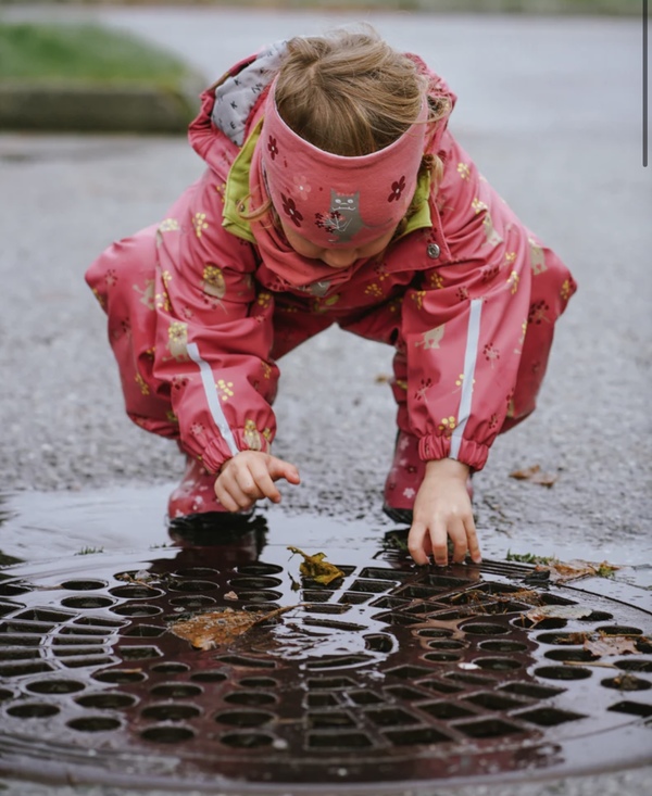 Kattnakken Heilårsregndress Hagl RAUDKLØVER - Kattnakken