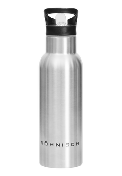 Røhnisch Straw Water Bottle SILVER - Røhnisch