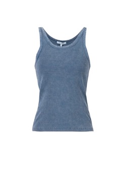 Blue Delia Denim Tank Top Denim blue - Uspesifisert