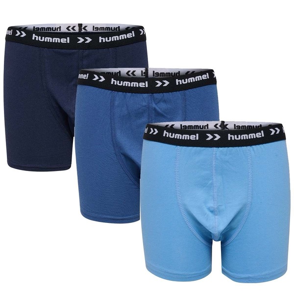 Hummel Nalle Boxers 3-pk true navy - Hummel