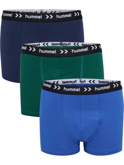 Hummel Nalle Boxers 3-pk Rain Forest - Hummel
