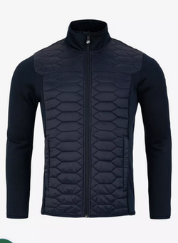 Pelle P Levo Quilted Zip DK Navy Blue - Pelle P