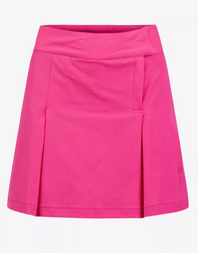 Pelle P Sport Pleat Skort W Cyclamen - Pelle P