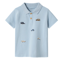 Name It Dexter Polo Top Celestial Blue - Name It