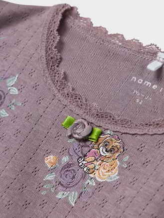 Name It Mena Paw Patrol SS Top Purple Dove - Name It