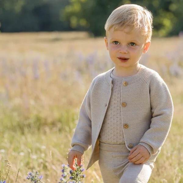 Lillelam Jakke Max lys beige - Lillelam