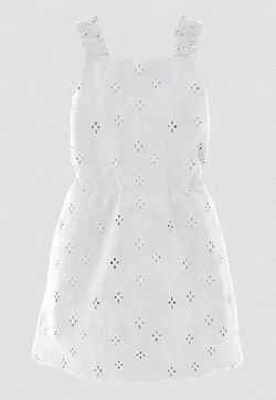 Name It Violeta Strap Dress BRIGHT WHITE - Name It