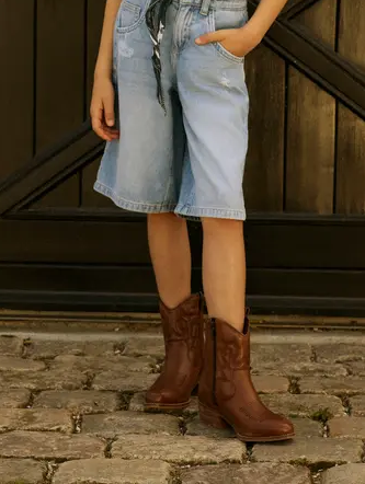 Name It Bella Skater Shorts  Medium Blue Denim - Name It