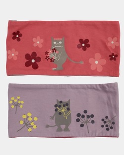 Kattnakken Pannebånd Vendbar Blomstereng - Kattnakken