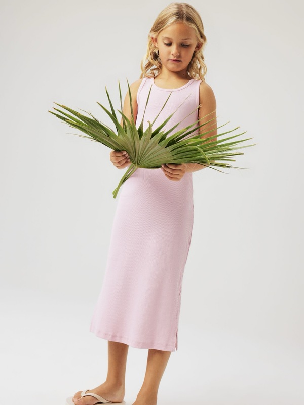 Name It Jalgos XSL Maxi Tank Dress Cameo Pink - Name It