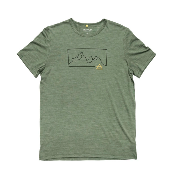 Devold Active Outline Tee Man forest - Devold