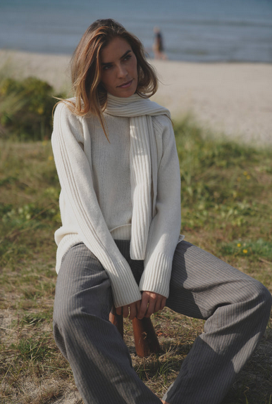 Blue Cimmie Blouse  ecru - Blue Sportswear