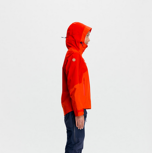 Tufte Pine Jacket W Fiery Red - Tufte