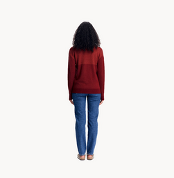 Tufte Robin Stitch Half Zip W Port - Tufte