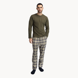 Tufte M Owl Pyjamas Set OLIVE NIGHT - Tufte