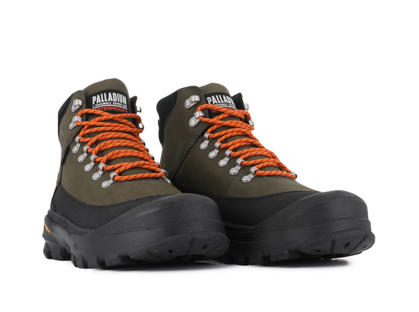 Palladium Pallarider Thins WP+  OLIVE NIGHT - Palladium